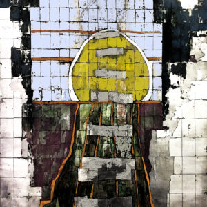 Peaking at the Sun - print